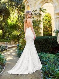 Moonlight Couture H1357 Flattering Rustic Open Back Lace Mermaid Wedding Dress With Zi Klienfeld Wedding Dresses Wedding Dresses Strapless Wedding Dresses Lace