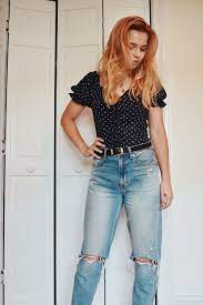 This jean style isn't everyone's favorite, but they easily are able to go from a casual to a dressy look with a quick top change. Pin On Fall Outfits