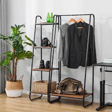 Worldmarket.com has been visited by 10k+ users in the past month Clothes Rail Metal Coat Stands With Shoe Rack Storage Cabinet Wardrobe 4 Tiers Ladder Bookshelf Shelving Unit Vintage Wood Buy At The Price Of 60 55 In Aliexpress Com Imall Com