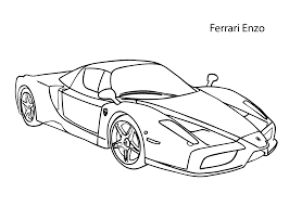 Explore 623989 free printable coloring pages for you can use our amazing online tool to color and edit the following ferrari logo coloring pages. Super Car Ferrari Enzo Coloring Page Cool Car Printable Free Race Car Coloring Pages Cars Coloring Pages Truck Coloring Pages