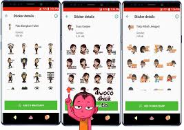 Cara download gambar lucu di wa. Wa Sticker Jowo Gayeng Fur Android Apk Herunterladen