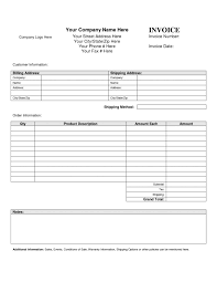 Simple Invoice Free Billing Invoice Template Free – Document Manager