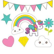 Clipart De Unicornios Para Scrapbook Unicornio Colorear Arte De Unicornio Unicornio