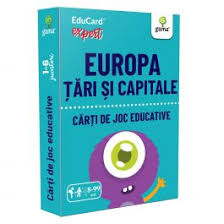 Să facem un test al cunoștințelor tale despre capitalele lumii! Editura Gama Carti De Joc Educative Expert Europa Tari Si Capitale Noriel