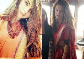Hollywood beauty selena gomez has always managed to create waves on the internet, however, the us singer looked gorgeous in a desi look wearing saree. Selena Gomez Goes Desi Dons A Saree During Nepal Visit See Pics Lifestyle News India Tv