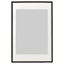 Ribba Cornice Nero 61x91 Cm Ikea It Parete Incorniciata Cornici Nere Cornici