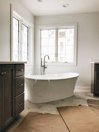 Modern Master Bathroom Ideas First Thyme Mom Bathroom Freestanding Modern Master Bathroom Free Standing Bath Tub