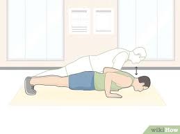 Bend your arms, letting them naturally spread out to the sides as they come down. 4 Ways To Get Bigger Chest Muscles Pecs Wikihow
