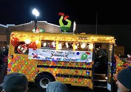 Small town christmas parade small parade float ideas small town july 4th parade small town main street parade small town quotes very small ww2 parades new jersey small towns. Musical Reindeer Bus Sings In Texas Christmas Parades School Transportation News