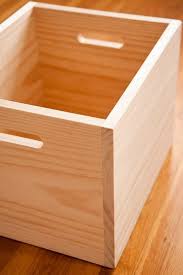 These Basic Wooden Boxes Are Made From A Single Board Two Power Tools And An Afternoon Woodworkingtools Woodworking Storage Wooden Box Diy Woodworking