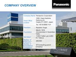 Report to view the information. Panasonic Malaysia Sdn Bhd Builtory Electrical And Electronic Supplier Malaysia