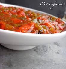C Est Ma Fournee La Slata Mechouia Mechouia Pour Les Intimes Recettes De Cuisine Slata Mechouia Mechouia