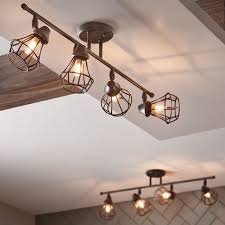 track lighting kitchen, rustic kitchen