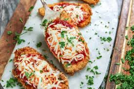 An air fryer is a great way to enjoy chicken parmesan with much less oil. Air Fryer Keto Chicken Parmesan Easy Air Fryer Recipe