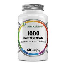 IODO (IODETO DE POTÁSSIO) 60 CAPS FLORA NATIVA DO BRASIL – LM DISTRIBUIDORA