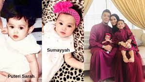 Explore tweets of syamsul yusof @syamsulyusof84 on twitter. Patutlah Sumayyah Comel Sangat Rupanya Saling Tak Tumpah Macam Puteri Sarah Masa Kecil Nona
