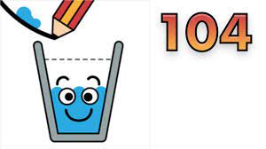 The aim of the game is to fill the empty cups of each level with free handedly touchscreen drawings. Happy Glass Level 104 3 Stars Walkthrough Youtube