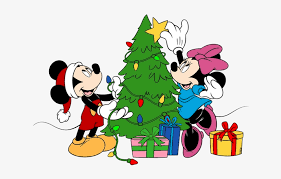 Classic mickey & minnie holiday photo card. Mickey Christmas Tree Clipart Mickey Mouse And Minnie Christmas Free Transparent Png Download Pngkey
