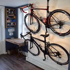 Dasprocket Pedal Hook Is A Horizontal Bike Storage System That Holds The Bikes At A 20 Degree Angle Pe Bike Storage Bike Storage Solutions Bike Storage Garage