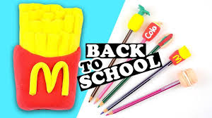 что можно сделать из лёгкого пластилина на новый год Nasadki Na Ruchki Svoimi Rukami Diy Kancelyariya V Vide Edy Kartofel Fri Ruchka Eda