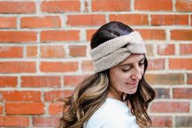 Try this headband for a more difficult pattern for intermediate knitters. Knit Look Twist Crochet Headband Free Pattern Make Do Crew