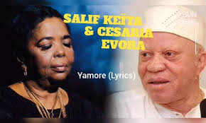 salif Keïta feat CESARIA EVORA titre: Yamore (lyrics) by Cheick  #entertainment #malitiktok🇲🇱 #wordmuisic #positiveenergy