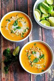 Thai Coconut Curry Butternut Squash Soup Host The Toast Recipe Fall Soup Recipes Curried Butternut Squash Soup Recipes