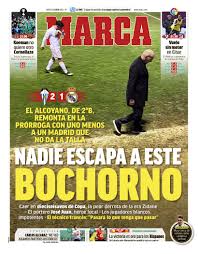 Among them, cd alcoyano won 0 games ( 0 at santiago bernabéu you are on page where you can compare teams cd alcoyano vs real madrid before start the match. Today S Papers Real Madrid Humiliated At Alcoyano While Barcelona Careful At Cornella Football Espana