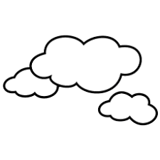 Coloring pages coloring pages stunning clouds page image. Cloud Coloring Pages Free Printables Momjunction