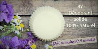 Votre Deodorant Solide 100 Naturel En Moins De 5 Minutes Diy Recette Deodorant Deo Bio Deodorant Naturel