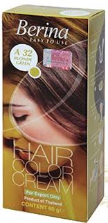 Berina Hair Color Cream A32