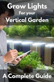 Grow Lights For Your Vertical Garden A Complete Guide Vertical Garden 101 What Is Vertical Farming Ve Grow Lights Vertical Garden Indoor Vertical Garden