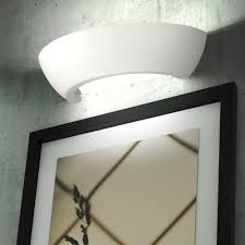 Ihre form ist eine abstrakte wandfackel. Wandleuchte Innen Wandlampe Weiss Keramik Lampe Indirektes Licht Up Down Zum Individuell Gestalten 1x E27 Lxbxh 34x16x8 Cm Etc Shop