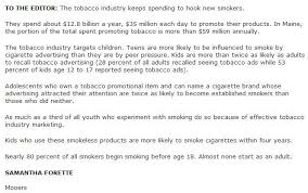 Write A Letter To Your Local News Paper Editor This Is A Letter From One Of Our Members Who Wanted To Speak Ou Target Kids Letter To Yourself Tobacco Industry