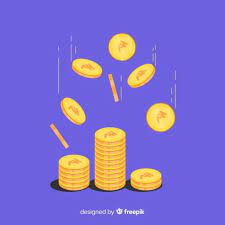 Indian Rupee Coins Falling Background Paid Paid Ad Rupee Background Falling Indian Rupees Vector Free Freepik
