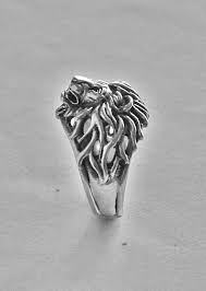 Lion Head Ring Lion Ring For Man Animals Ring Bikers Ring Silver Ring For Man Lion Ring Jangle Ring Lion Ring Head Ring Rings For Men