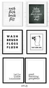 Free printable funny bathroom signs. 10 Free Black And White Bathroom Printables Kendra John Designs