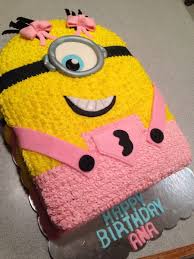 Cake minion minions minionsdespicableme birthdaycake minionsmovie birthday movies party. Girly Minion Cake Minion Cake Girl Minion Cake Minion Birthday Cake