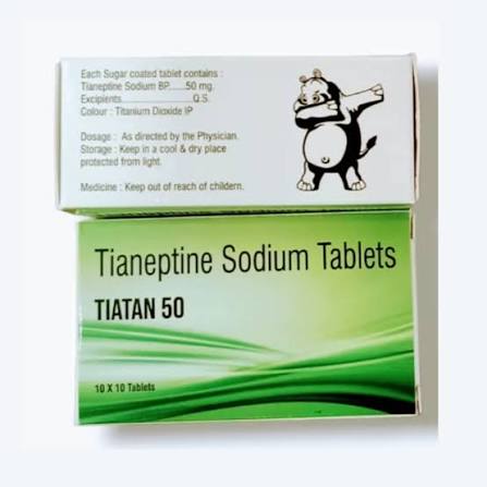 Tiatan Tianeptine Sodium 50Mg Tablet at ₹ 452/strip | Nagpur | ID: 2854781425030