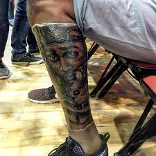 125 best japanese tattoos for men: Kevin Durant Tattooed Tupac S Entire Dang Face On His Leg Sbnation Com