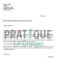 L'employeur doit obligatoirement prendre en charge une partie des frais de l'abonnement de transport en commun pris par le salarié pour se rendre sur son lieu de travail. Lettre De Demande De Remboursement Des Frais De Transport Pratique Fr