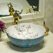 The interior gallery's antique bathroom vanities make designing your bathroom easy. Blue And White Jingdezhen Bathroom Ceramic Sink Wash Basin Counter Top Wash Basin Bathroom Sinks Antique Sink Vanity Flower Bird Wash Basin Ceramic Sinkbathroom Ceramic Sinks Aliexpress