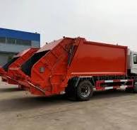 Japan 4X2 Compress Garbage Truck 16cbm Rear Loading Disposal ...