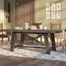 The Solid Wood Table Classic Elegance For Your Dining Room Laurel Foundry Modern Farmhouse Colbor Dining Table In Kitchen Farmhouse Dining Table Dining Table