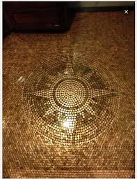 So penny floors are a thing. Pin On House