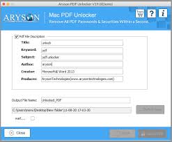 Nov 01, 2021 · free download pdf unlock online 100 mb files at software informer. Mac Pdf Password Unlocker Tool To Unlock A Secured Pdf File On Macos