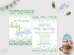 Surprise Baby Shower Invitation Baby Boy Baby Sprinkle Confetti Baby Show Sprinkle Baby Shower Invitations Baby Shower Invitations Baby Sprinkle Invitations