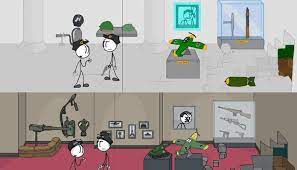 It is henry stickman, the man of black sticks. Hrp018j1utmc4m