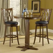 The entire set is made using metal for durability. Hillsdale Dynamic Designs 3 Piece Pub Table Set In Brown Cherry Walmart Canada