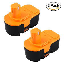 Black And Decker 14 4 Volt Battery Charger Home Depot 2packs 18v 3 0ah Battery Replace For Ryobi One P100 P102 P101 High Capacity Cordless Power Tools Power Tool Batteries Cordless Power Tools Ryobi